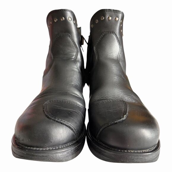 Stylmartin Pearl Rock WP Waterproof Leather Studded Ankle Motorcycle Boots Sz 5 main image 4